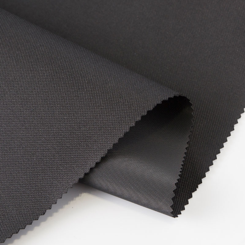 Tissu de bagage en PVC recouvert de tissu Oxford noir 4*2.5*65