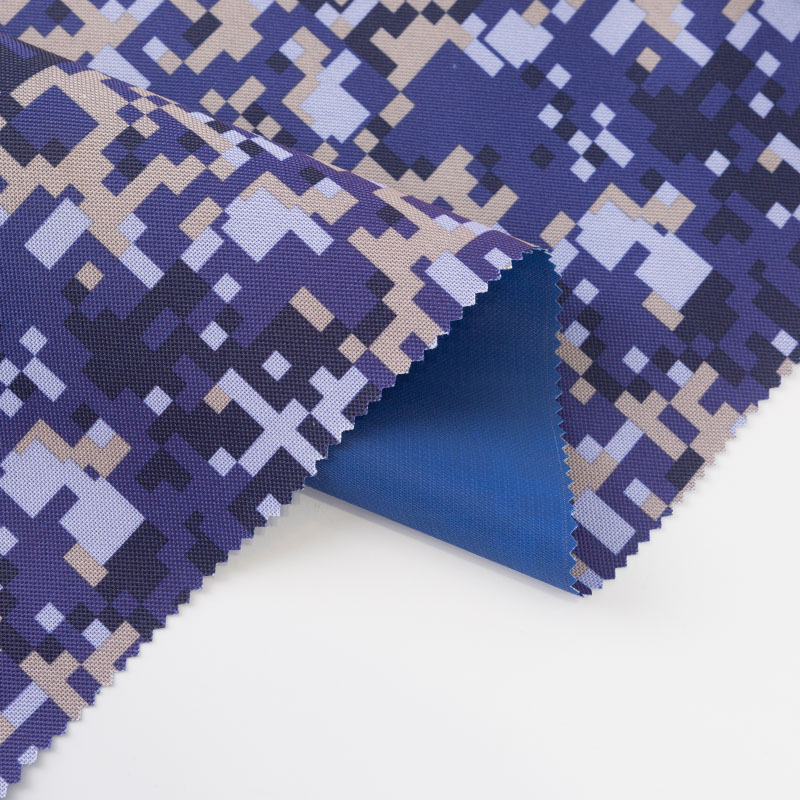 4*3*68 Mosaïque Tissu Oxford Tissu de bagages d'impression